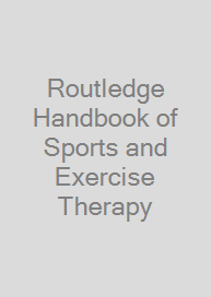 Cover Routledge Handbook of Sports and Exercise Therapy