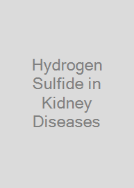 Hydrogen Sulfide in Kidney Diseases