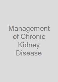 Cover Management of Chronic Kidney Disease