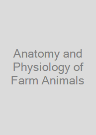 Cover Anatomy and Physiology of Farm Animals