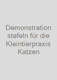 Cover Demonstrationstafeln für die Kleintierpraxis Katzen