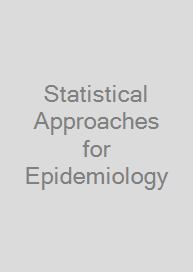 Cover Statistical Approaches for Epidemiology