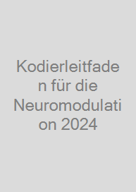 Cover Kodierleitfaden für die Neuromodulation 2024