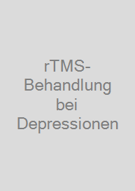 rTMS-Behandlung bei Depressionen