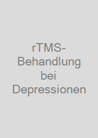 Cover rTMS-Behandlung bei Depressionen