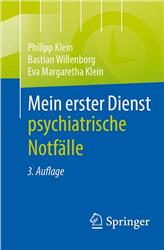 Cover Mein erster Dienst - psychiatrische Notfälle