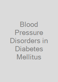 Cover Blood Pressure Disorders in Diabetes Mellitus