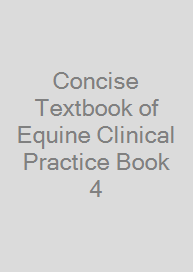 Cover Concise Textbook of Equine Clinical Practice Book 4