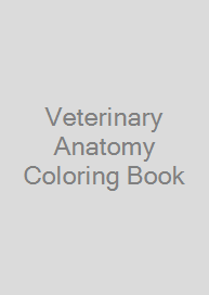 Cover Veterinary Anatomy Coloring Book