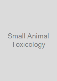 Cover Small Animal Toxicology