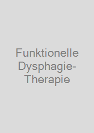 Cover Funktionelle Dysphagie-Therapie