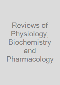 Cover Reviews of Physiology, Biochemistry and Pharmacology