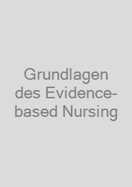 Cover Grundlagen des Evidence-based Nursing