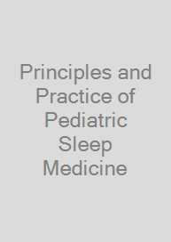 Cover Principles and Practice of Pediatric Sleep Medicine