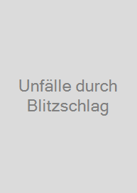 Unfälle durch Blitzschlag