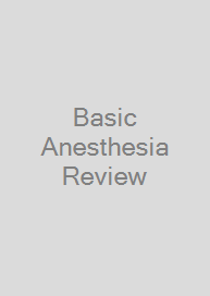 Cover Basic Anesthesia Review