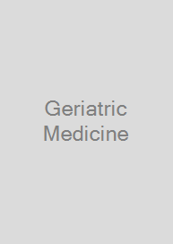 Cover Geriatric Medicine