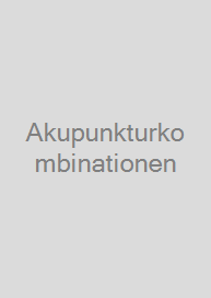 Cover Akupunkturkombinationen