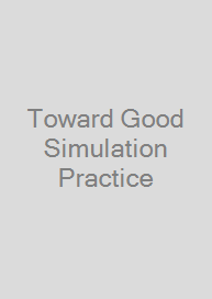 Cover Toward Good Simulation Practice