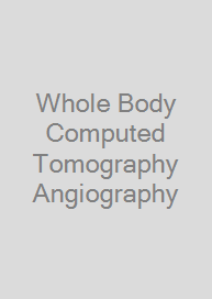 Cover Whole Body Computed Tomography Angiography