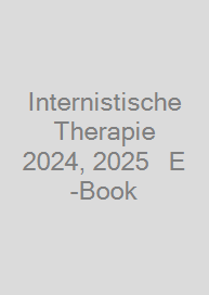 Cover Internistische Therapie 2024, 2025 + E-Book