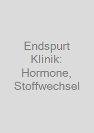 Cover Endspurt Klinik: Hormone, Stoffwechsel