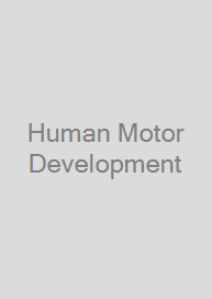 Cover Human Motor Development