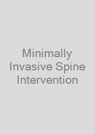 Minimally Invasive Spine Intervention