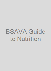 Cover BSAVA Guide to Nutrition