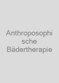 Cover Anthroposophische Bädertherapie