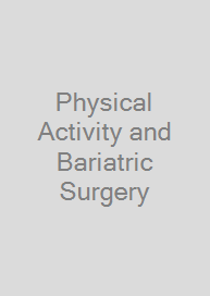 Cover Physical Activity and Bariatric Surgery