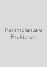 Cover Periimplantäre Frakturen