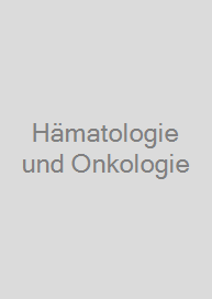 Cover Hämatologie und Onkologie