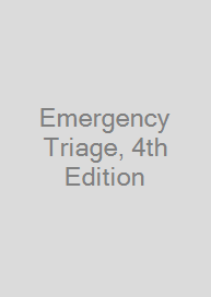 Cover Emergency Triage, 4th Edition
