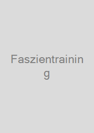 Faszientraining