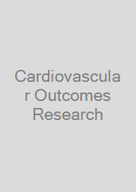 Cover Cardiovascular Outcomes Research