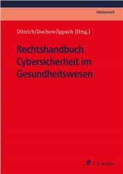Cover Rechtshandbuch Cybersicherheit im Gesundheitswesen