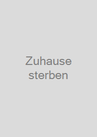 Cover Zuhause sterben