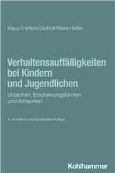 Cover Verhaltensauffälligkeiten bei Kindern und Jugendlichen, 4. erweiterte und überarbeitete Auflage