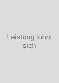 Cover Leistung lohnt sich