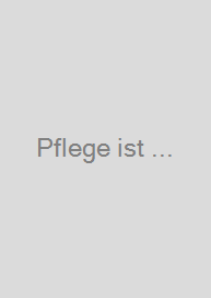 Cover Pflege ist ...
