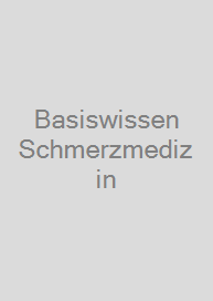 Cover Basiswissen Schmerzmedizin