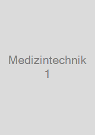 Cover Medizintechnik 1