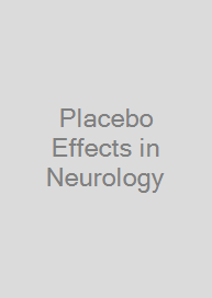 Placebo Effects in Neurology