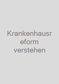 Cover Krankenhausreform verstehen