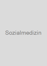 Cover Sozialmedizin