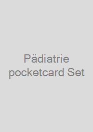 Pädiatrie pocketcard Set