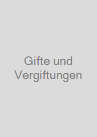 Cover Gifte und Vergiftungen