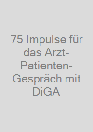 Cover 75 Impulse für das Arzt-Patienten-Gespräch mit DiGA