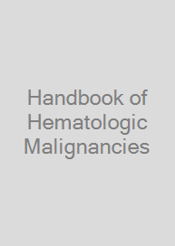 Cover Handbook of Hematologic Malignancies
